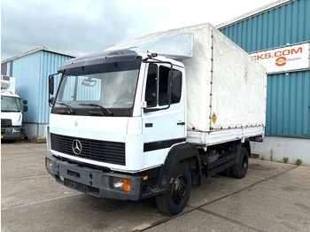 Curtainsider truck MERCEDES-BENZ LK