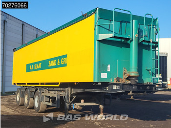 Tipper semi-trailer Bulthuis TATA 23 TUV 09/25 Lift+Lenkachse 56m3 ALU: picture 3