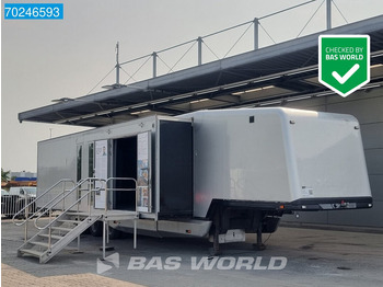 Closed box semi-trailer