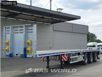 New Dropside/ Flatbed semi-trailer Faymonville MAX210-Z-3AA-13.60-22.5-2.54 3 axles 29M 2x extendable 3x steering axle twistlocks: picture 2