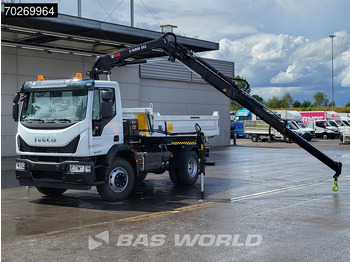 New Tipper, Crane truck Iveco Eurocargo 160E280 4X2 NEW! Hiab XHIDUO092E-3 Kran Crane 6m3 3-way Tipper ACC: picture 3