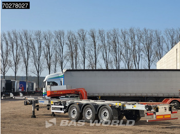 Container transporter/ Swap body semi-trailer Lecitrailer SR3EC 3 axles UNUSED Liftachse Multi'45: picture 2