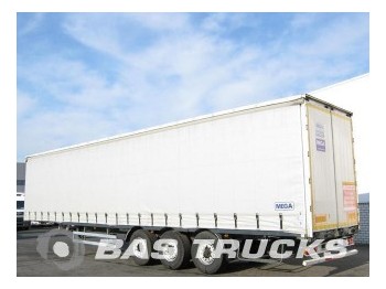 Curtainsider semi-trailer Mega Liftachse: picture 1