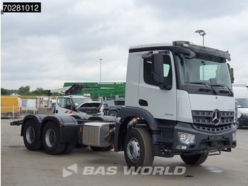 New Cab chassis truck Mercedes-Benz Arocs 2636 6X4 NEW chassis Flange PTO Big-Axle Steelsuspension Euro 6: picture 3