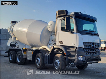 New Concrete mixer truck Mercedes-Benz Arocs 4142 8X4 NEW! 10m3 SchwingStetter Mixer Manual Steel suspension BigAxle Euro3: picture 3