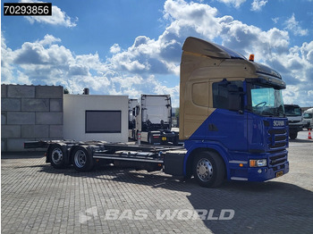Container transporter/ Swap body truck Scania G410 6X2 NL-Truck BDF Retarder Lift-steering axle Hydraulic ACC Euro 6: picture 3