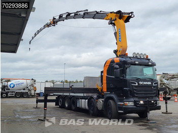 Dropside/ Flatbed truck, Crane truck Scania R560 R 10X4 EFFER 655 / 6S Crane +Jib Winch 3-Pedals Lift+Steering-Axle Retarder Euro 5: picture 3 Dropside/ Flatbed truck, Crane truck Scania R560 R 10X4 EFFER 655 / 6S Crane +Jib Winch 3-Pedals Lift+Steering-Axle Retarder Euro 5: picture 3