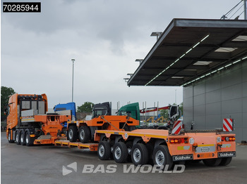 Tractor unit Mercedes-Benz Actros 8X4 180T GigaSpace Retarder Hydrauliek BigAxle Alcoa´s // Lowbed Trailer / 6 Axles / Hydraulic Pendle Axles / Extendable: picture 3