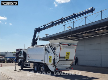 Garbage truck Volvo FM 370 6X2 Hiab X-Hipro 162 Kran GeesinkNorba Lift+Lenkachse VEB Euro 6: picture 2