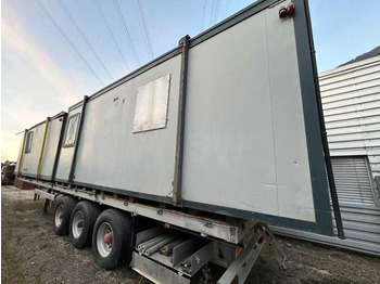 Construction container 15 M2 - Lot de 2 avec remorque (départ Suisse): picture 4