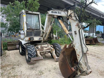 Wheel excavator MECALAC