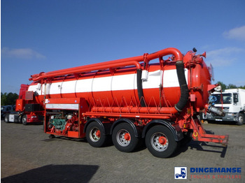 Tank semi-trailer AHP Vacuum tank steel (tipping) 29 m3 / 1 comp: picture 3