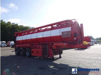 Tank semi-trailer AHP Vacuum tank steel (tipping) 29 m3 / 1 comp: picture 2