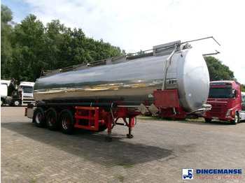 Tank semi-trailer Crane Fruehauf Chemical ACID Rubber tank inox 30 m3 / 1 comp: picture 2