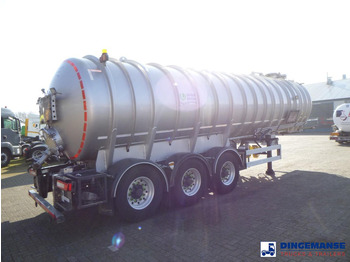 Tank semi-trailer Crossland Vacuum tank alu 33.4 m3 / 1 comp: picture 4