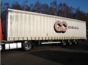 Curtainsider semi-trailer Curtain box mega volume: picture 1