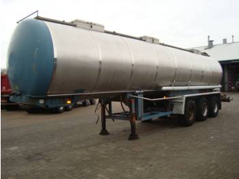 Tank semi-trailer for transportation of food DIJKSTRA WOOD 10-24: picture 1