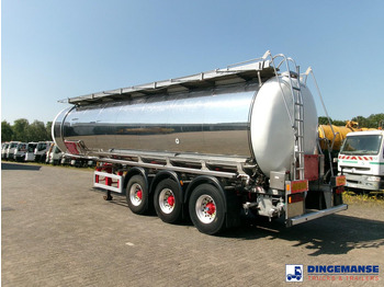 Tank semi-trailer Indox Chemical tank inox 35.2 m3 / 1 comp + pump: picture 3