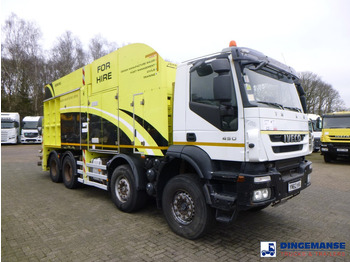 Vacuum truck Iveco Trakker 450 8x4 MTS vacuum excavator / Saugbagger: picture 2