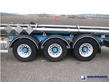 Tank semi-trailer Magyar Chemical tank inox 33 m3 / 1 comp: picture 5 Tank semi-trailer Magyar Chemical tank inox 33 m3 / 1 comp: picture 5