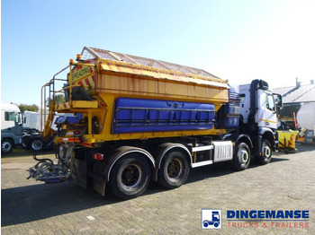Snow removal vehicle Mercedes-Benz Arocs 3240 8x4 RHD Schmidt snow plough / gritter: picture 4