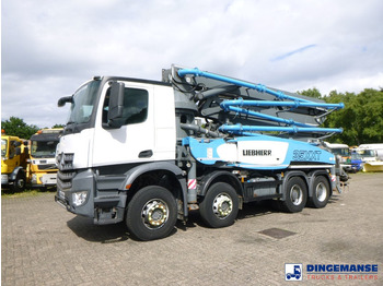 Concrete pump truck LIEBHERR
