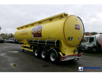 Tank semi-trailer SPITZER Powder tank alu 56 m3 / 1 comp (food grade): picture 3