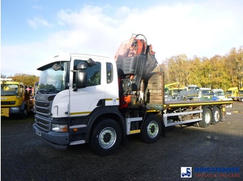 Lease a Scania P 400 8X2 RHD + Fassi F600 Scania P 400 8X2 RHD + Fassi F600: picture 1