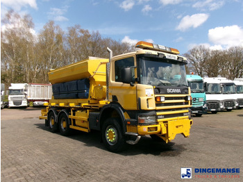 Snow removal vehicle Scania P114-340 CB 6X6 RHD gritter / snow plough: picture 2