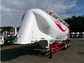 Tank semi-trailer for transportation of flour Spitzer Powder tank alu 37 m3 / 1 comp: picture 1