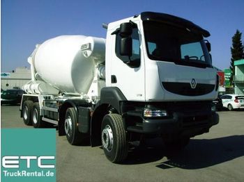 Concrete mixer truck Renault KERAX 370 DEUTSCHER TRUCK: picture 1