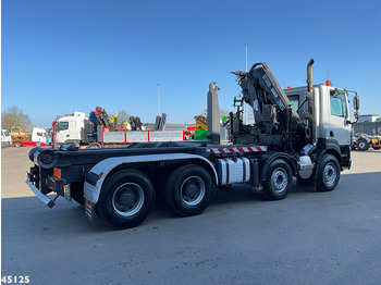 Hook lift truck, Crane truck DAF FAD 85 CF 460 8x4 Hiab 16 Tonmeter laadkraan: picture 4