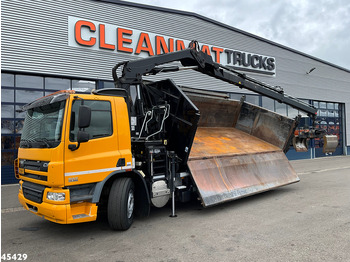 Tipper, Crane truck DAF FAN 75 CF 360 Hiab 12 Tonmeter laadkraan + Kipper 15m³ Just 177.993 km!: picture 2