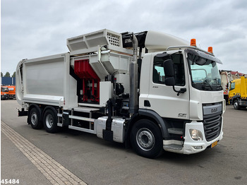Garbage truck DAF FAN CF 290 Euro 6 Hiab 21 Tonmeter laadkraan: picture 5