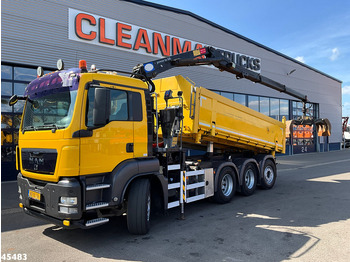 Tipper, Crane truck MAN TGS 35.400 8x4 Manual HMF 16 Tm Z-kraan: picture 3 Tipper, Crane truck MAN TGS 35.400 8x4 Manual HMF 16 Tm Z-kraan: picture 3