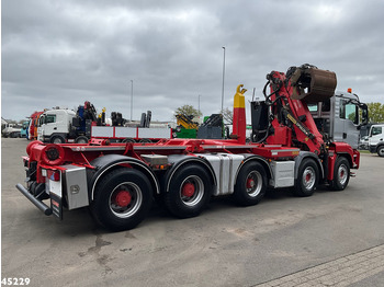Hook lift truck, Crane truck MAN TGS 41.440 10x4 Euro 6 Palfinger 17 Tonmeter Z-kraan: picture 4