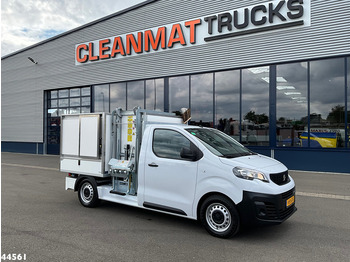Garbage truck Peugeot E-Expert 100% elektrisch kippende zijlader: picture 3