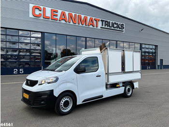 Garbage truck Peugeot E-Expert 100% elektrisch kippende zijlader: picture 4