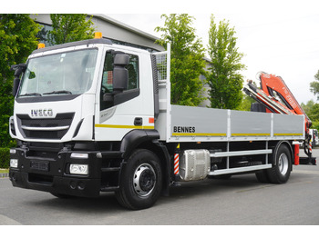 Lease a Iveco Stralis 310 / 34 tho km !!! / FASSI 4 Tons 400 MTH! / Flatbed Iveco Stralis 310 / 34 tho km !!! / FASSI 4 Tons 400 MTH! / Flatbed: picture 4