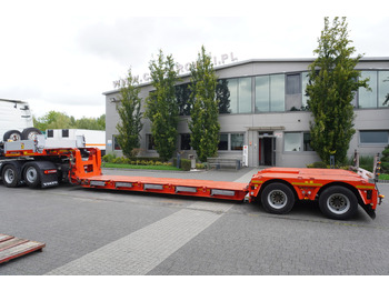Low loader semi-trailer KÄSSBOHRER LB2 TIEF-BETT low loader semi-trailer / 16.5 m / Extendable semi-trailer / steered axles / 2 units: picture 4 Low loader semi-trailer KÄSSBOHRER LB2 TIEF-BETT low loader semi-trailer / 16.5 m / Extendable semi-trailer / steered axles / 2 units: picture 4