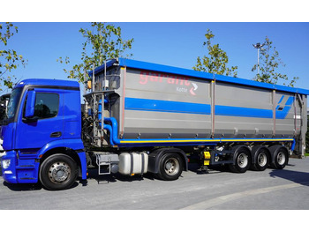 Walking floor semi-trailer