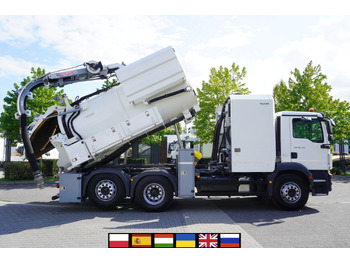 Vacuum truck MAN TGM 26.340