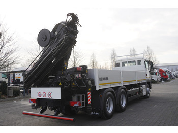 Dropside/ Flatbed truck, Crane truck MAN TGS 26.400 / HDS HIAB 244 EP-4 HIDUO 8500 kg / 6x4: picture 4