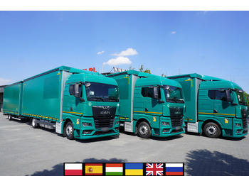 Curtainsider truck MAN TGX 18.470