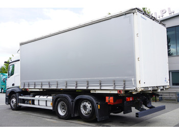 Curtainsider truck MERCEDES-BENZ Actros 2545 6×2 MP5 / ADR AT / Curtainsider 18 EPAL: picture 3