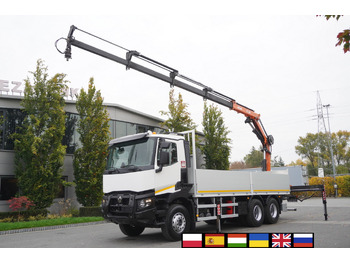 Dropside/ Flatbed truck RENAULT C 380