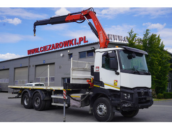 Crane truck RENAULT T