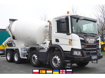 Lease a SCANIA P410 XT 8x4 / 80 tho. km!!! / SCHWING-STATTER AM 9 FHC 9 m3 concrete mixer SCANIA P410 XT 8x4 / 80 tho. km!!! / SCHWING-STATTER AM 9 FHC 9 m3 concrete mixer: picture 1 Lease a SCANIA P410 XT 8x4 / 80 tho. km!!! / SCHWING-STATTER AM 9 FHC 9 m3 concrete mixer SCANIA P410 XT 8x4 / 80 tho. km!!! / SCHWING-STATTER AM 9 FHC 9 m3 concrete mixer: picture 1