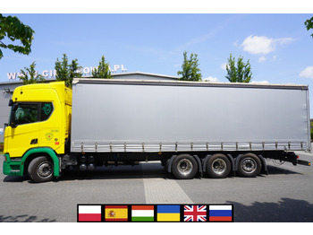 Lease a SCANIA R650 V8 8x4 /4 / 2020 / Curtainsider 23 EPAL SCANIA R650 V8 8x4 /4 / 2020 / Curtainsider 23 EPAL: picture 1