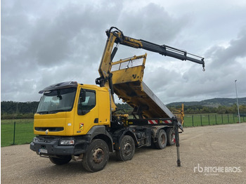 Tipper 2006 Renault Kerax 380 2005 Palfinger PK20002 6100 kg ... Dump Truck with Crane: picture 2